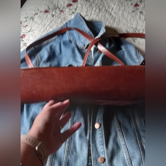 Leather handbag - Picture 5 of 9